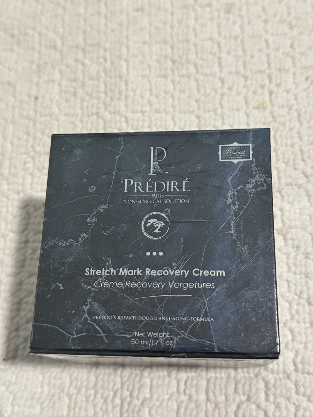 Prédiré Stretch Mark Recovery Cream – Black